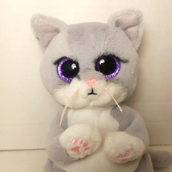 Ty Beanie Bellies Collection Morgan Grey Kitty 2022 - Picture 3 of 10